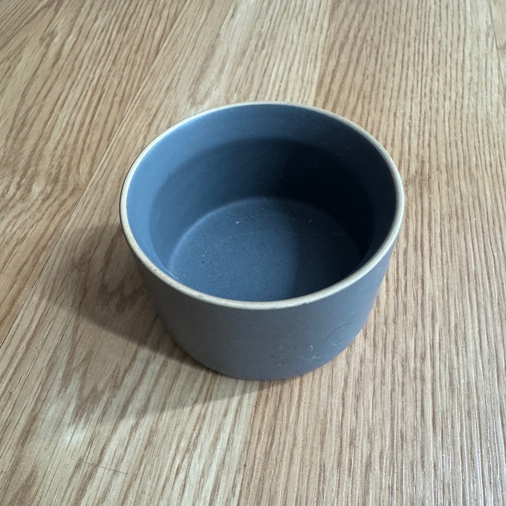 Full Circle Gray Ceramic Ramekin Small Bowl - Picture 2 of 3